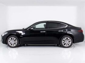 Nissan Fuga (Hybrid 3.5 VIP Late Model/Collision Mitigation/All-Round Camera/Black Leather/LED Super Black)