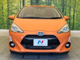 Toyota Aqua (1.5 S Non-smoking vehicle Genuine SD navigation system Backup camera Orange Pearl Crystal Shine)