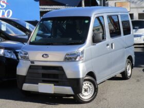 Subaru Sambar (660 Transporter Smart Assist Navigation B Monitor/ETC/Dashcam/Collision Mitigation B/ Silver)