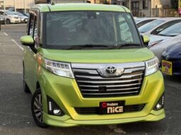 Toyota Roomy (1.0 Custom GS Collision mitigation Both sides electric Genuine navigation B camera LED ETC Green)