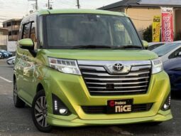 Toyota Roomy (1.0 Custom GS Collision mitigation Both sides electric Genuine navigation B camera LED ETC Green)