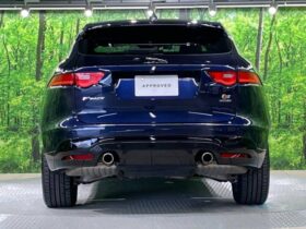 Jaguar F-Pace (S 4WD Certified Pre-Owned Brown Leather Seats Meridian Sound Loire Blue Metallic)
